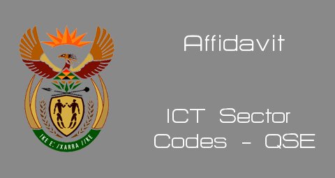 ICT Affidavit - QSE