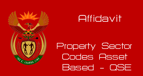Property Asset Based Affidavit - QSE