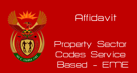 Property Service Based Affidavit - EME
