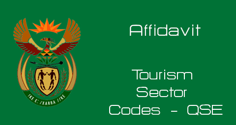 Tourism Affidavit - QSE